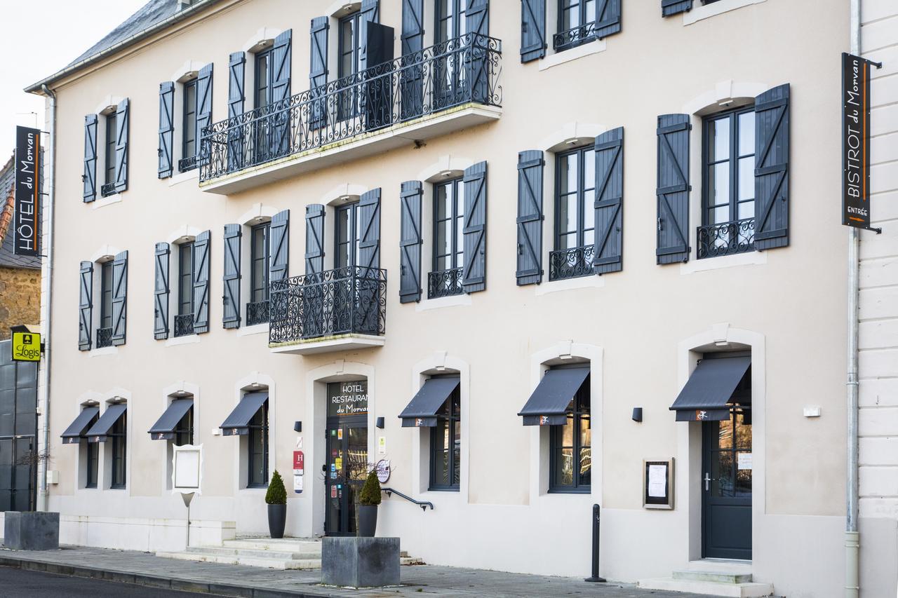 Logis Hotel Du Morvan - Restaurant La Table De Jerome Luzy Luaran gambar